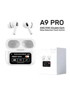 A9 Pro Airpods Wireless Earbuds with Full Touch Screen Case & ANC/ENC