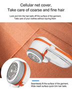 Rechargeable Electric Lint Remover for Clothes - Premium Fabric Shaver & Bura Remover Machine