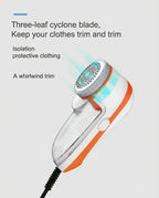 Rechargeable Electric Lint Remover for Clothes - Premium Fabric Shaver & Bura Remover Machine