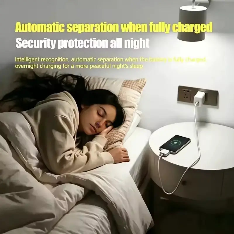 Smart Auto Disconnect Fast Charging Adapter upto 140W