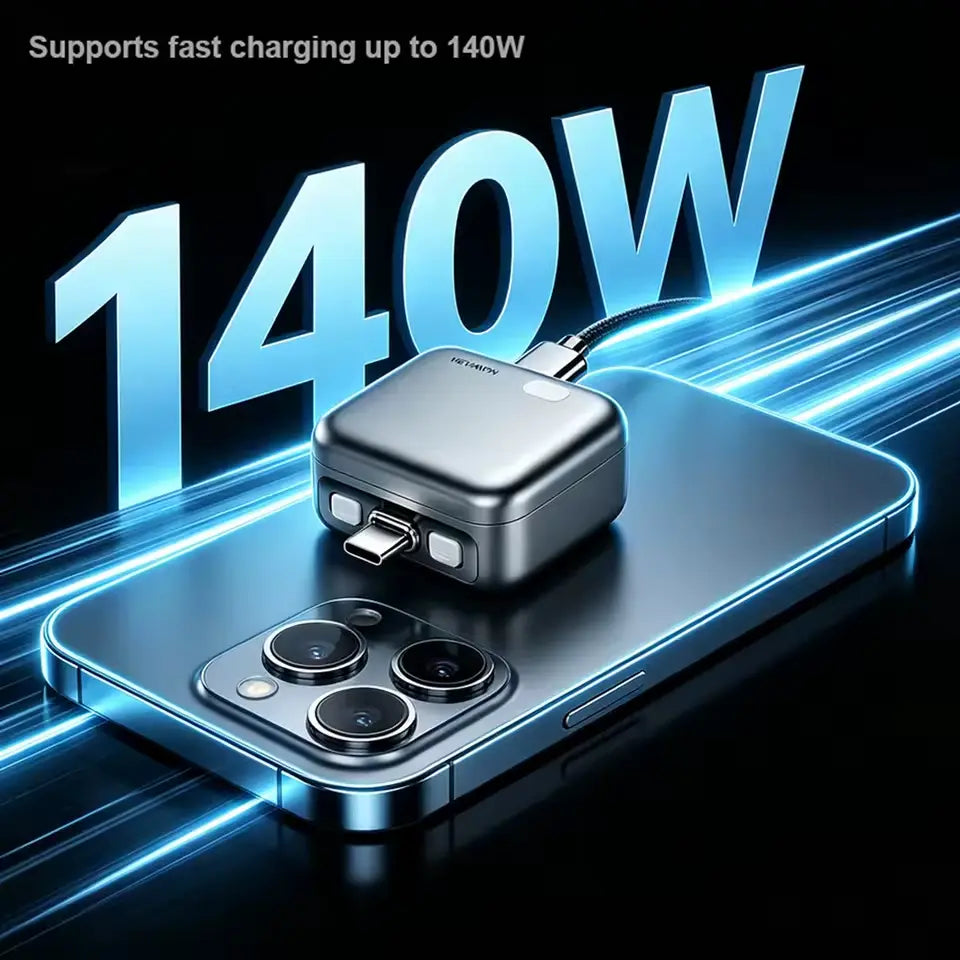 Smart Auto Disconnect Fast Charging Adapter upto 140W