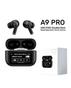 A9 Pro Airpods Wireless Earbuds with Full Touch Screen Case & ANC/ENC