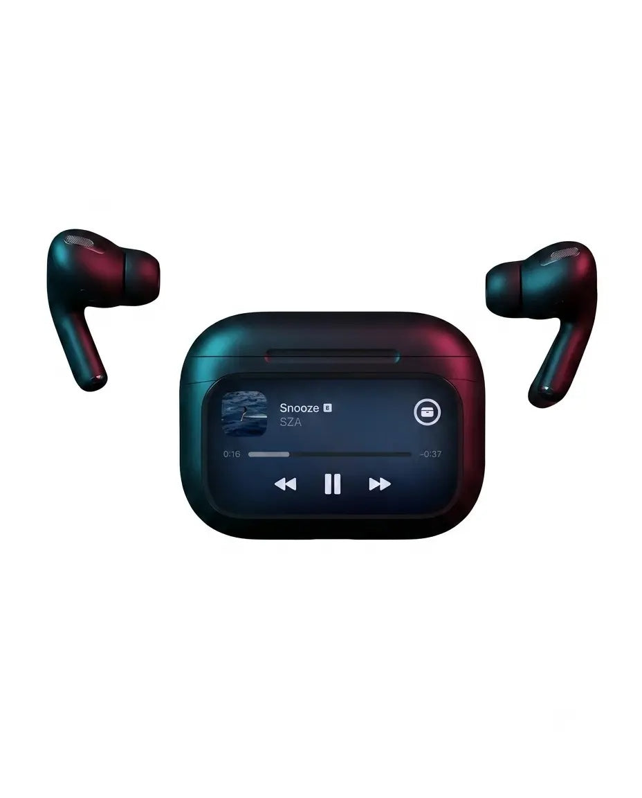 A9 Pro Airpods Wireless Earbuds with Full Touch Screen Case & ANC/ENC