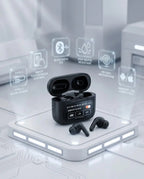 A9 Pro Airpods Wireless Earbuds with Full Touch Screen Case & ANC/ENC